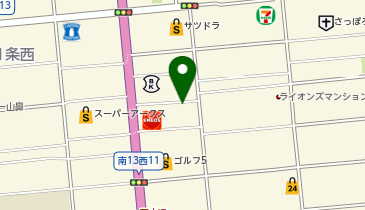 パラカ 札幌市南12西10第1の地図画像