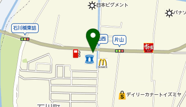 パラカ ローソン柏原石川町の地図画像