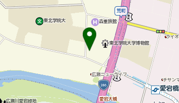 パラカ 仙台市土樋第1の地図画像