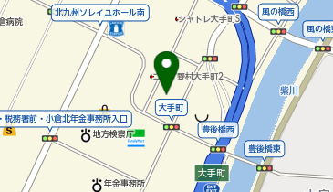 パラカ 北九州市大手町第1の地図画像