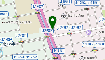 パラカ 札幌市北18東1第1の地図画像
