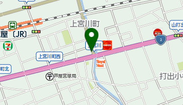 パラカ ローソン宮川の地図画像