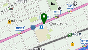 パラカ ローソン灘烏帽子町一丁目の地図画像