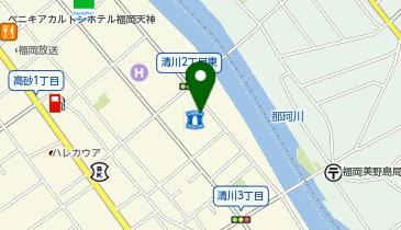 パラカ ローソン福岡清川二丁目の地図画像