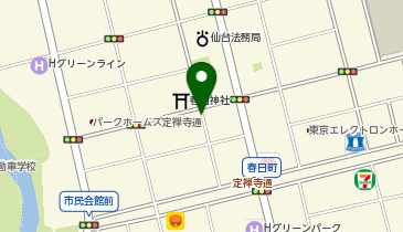 パラカ 仙台市春日町第3の地図画像