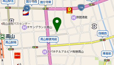 パラカ 高山市名田町第2の地図画像