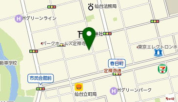 パラカ 仙台市春日町第4の地図画像