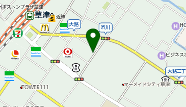 パラカ 草津市大路第3の地図画像