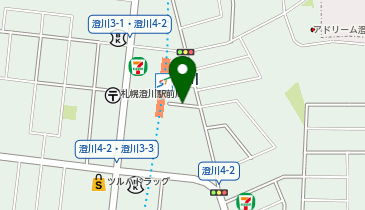 パラカ 澄川駅前第1の地図画像