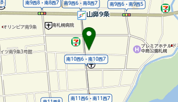 パラカ 札幌市南9西6第1の地図画像