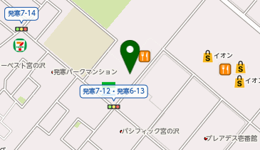 パラカ イオンモール札幌発寒(5)の地図画像