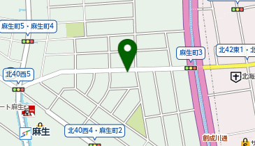 パラカ 札幌市麻生町第3の地図画像