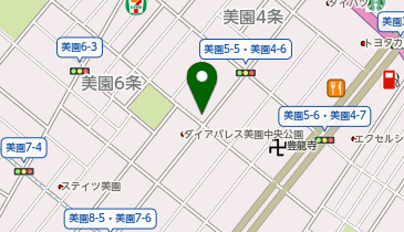 パラカ 札幌市美園5条5丁目第1の地図画像