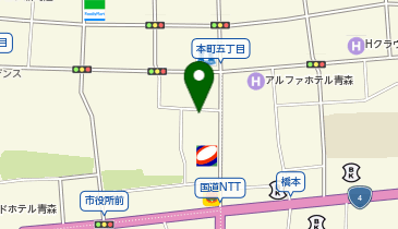 パラカ 青森市本町第15の地図画像