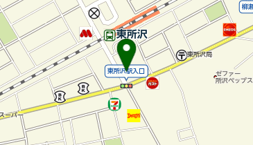 パラカ 所沢市東所沢第1の地図画像