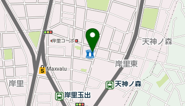 パラカ ローソン天神ノ森の地図画像