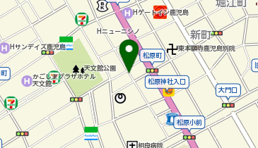 パラカ 鹿児島市千日町第1の地図画像