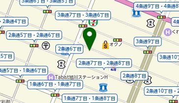 パラカ 旭川市2条通7丁目第1の地図画像