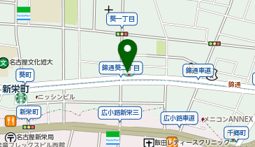 パラカ セブン-イレブン名古屋葵2丁目の地図画像