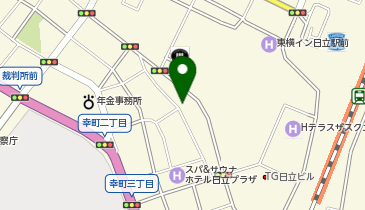 パラカ 日立シビックセンター地下駐車場の地図画像