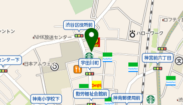 パラカ 渋谷区神南第2の地図画像