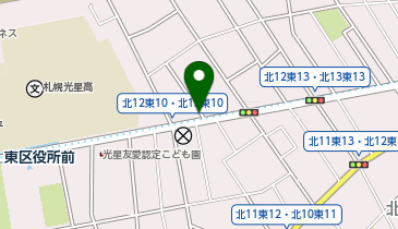 パラカ 札幌市北13東10第1の地図画像