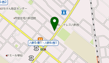 パラカ 札幌市八軒6条西1丁目第1の地図画像