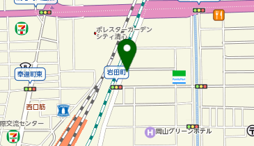 パラカ 岡山市岩田町第2の地図画像