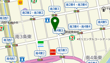 パラカ 札幌市南3東3第1の地図画像