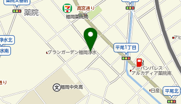 パラカ 福岡市平尾第2の地図画像