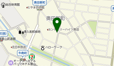 パラカ 富山市奥田新町第2の地図画像