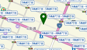 パラカ M旭川市4条通6丁目第1の地図画像