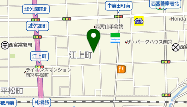 パラカ 西宮市江上町第1(東側)の地図画像