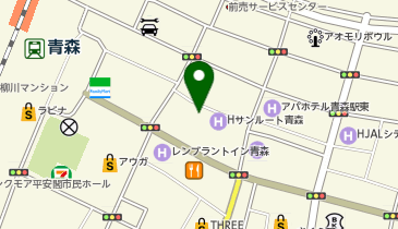 パラカ 青森市新町第1-Bの地図画像