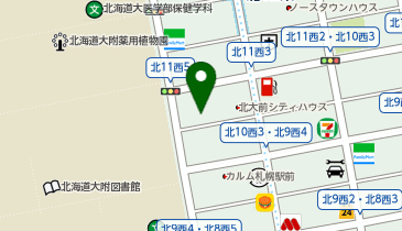パラカ 札幌市北10西4第1の地図画像