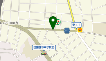 ユアー・パーキング 東玉川2丁目の地図画像