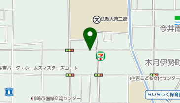 ユアー・パーキング 木月大町第1の地図画像