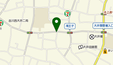 ユアー・パーキング 大井第5の地図画像