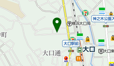 ユアー・パーキング 大口第1の地図画像