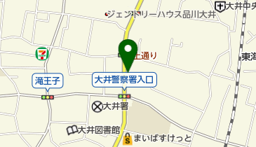 ユアー・パーキング 大井第8の地図画像
