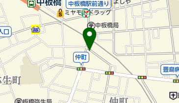 ユアー・パーキング 板橋区仲町第1の地図画像