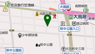 ユアー・パーキング 萩中第2の地図画像