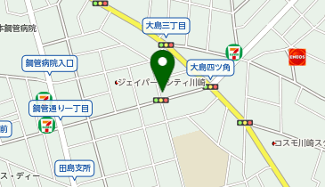 ユアー・パーキング 川崎追分町第1の地図画像
