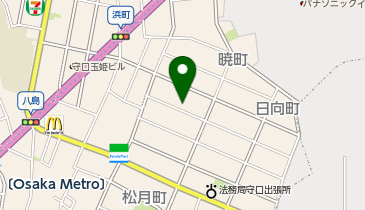 ユアー・パーキング 日向町第1の地図画像