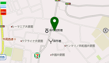 ユアー・パーキング 元麻布第2の地図画像