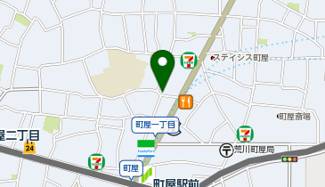 ナビパーク 町屋第1の地図画像