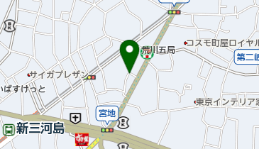 ナビパーク 荒川第5の地図画像