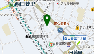 ナビパーク 西日暮里第2の地図画像