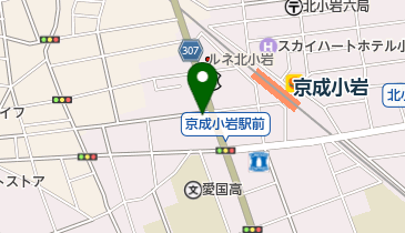 ナビパーク 西小岩第1の地図画像