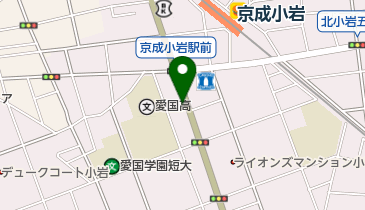 ナビパーク 西小岩第2の地図画像